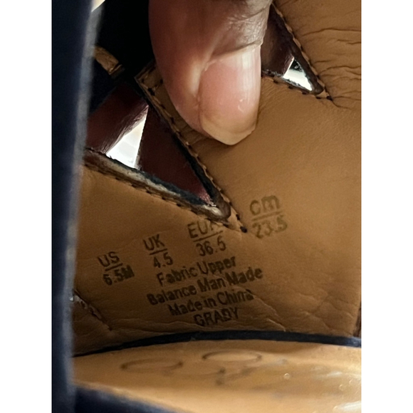 GUC Women's Franco Sarto Heels Size 6.5M Blue - Picture 3 of 6